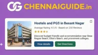 Hostels and PGs in Besant Nagar Hostels and PGs in Besant Nagar