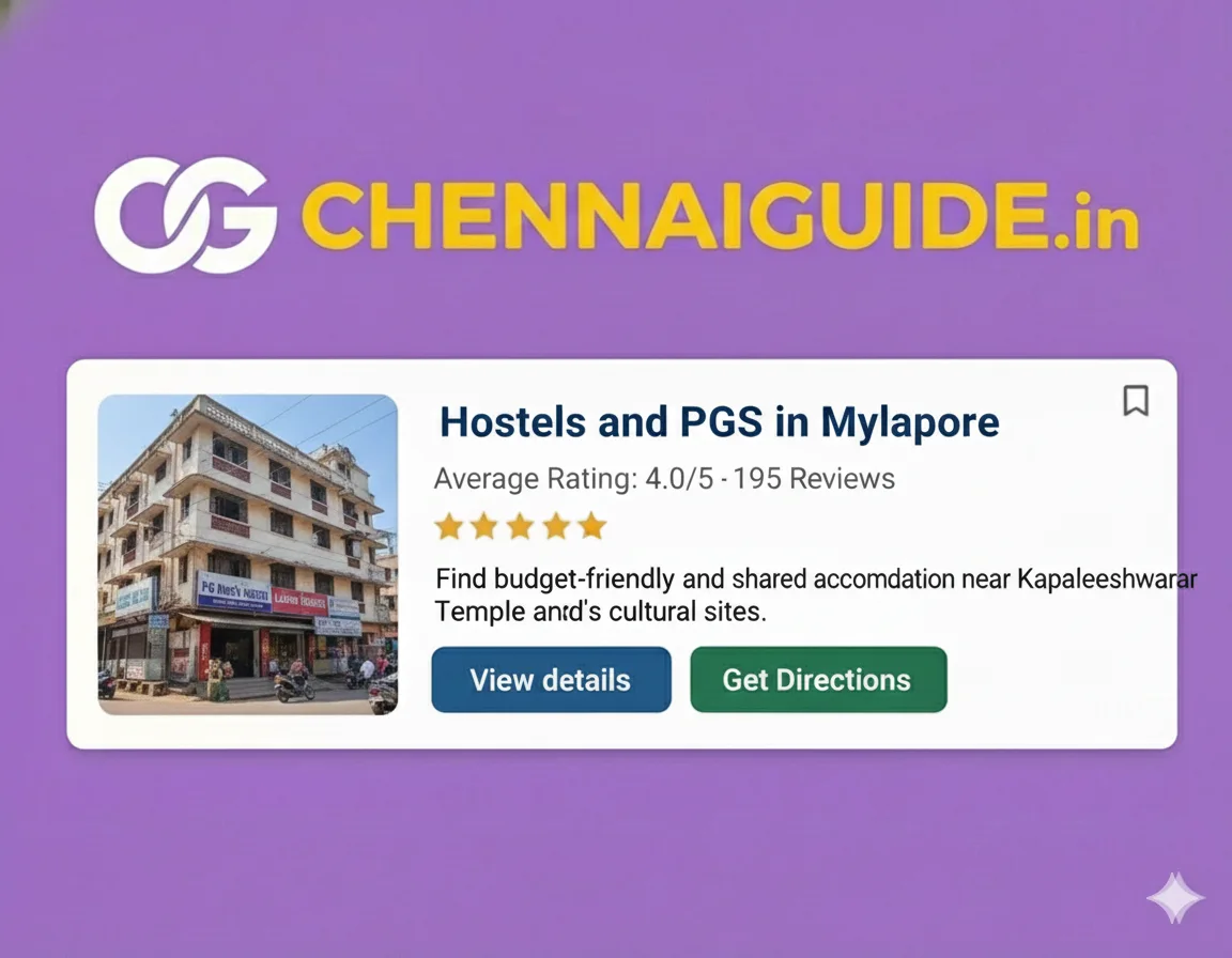 Hostels and PGs in Mylapore