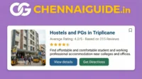 Hostels and PGs in Triplicane