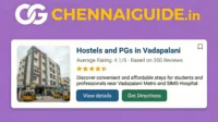 Hostels and PGs in T. Nagar