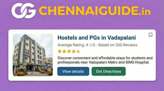 Hostels and PGs in T. Nagar
