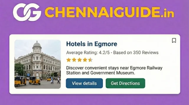 Hotels in Egmore