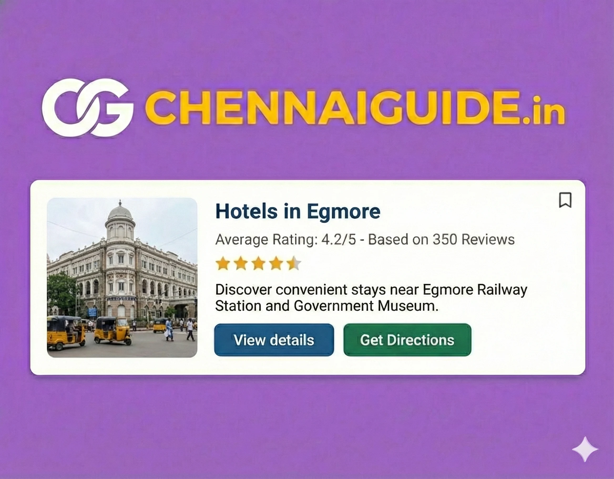 Hotels in Egmore