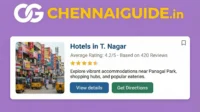 Hotels in T.Nagar