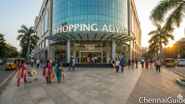 shopping in adyar